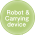 Robot and Carrying device